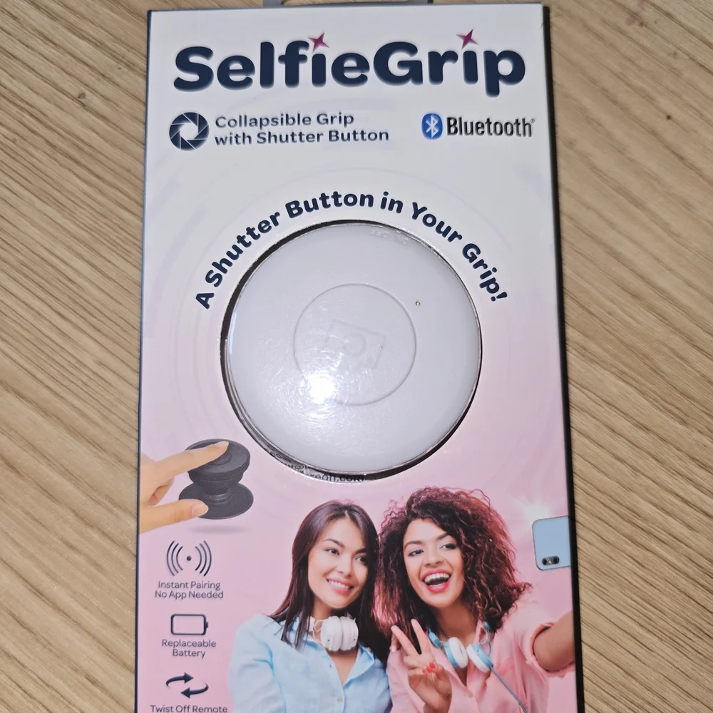 SelfieGrip Collapsible Grip with Shutter Button
